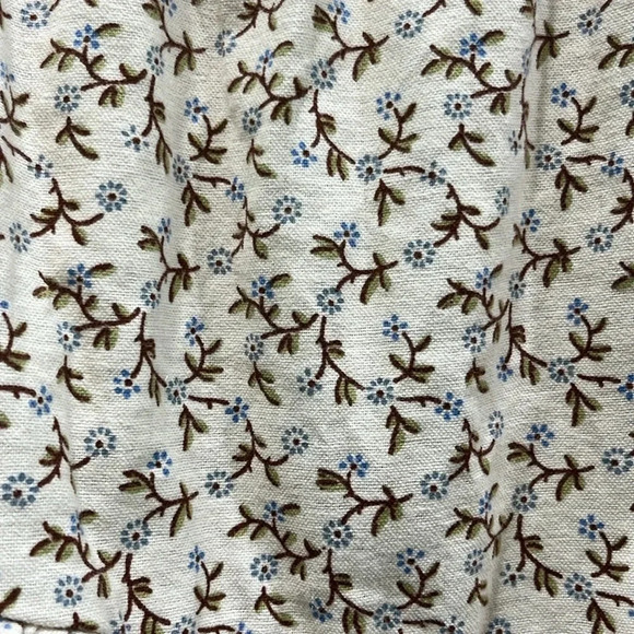 NWT Madewell Flannel Cream Pull-On Floral Tiered Mini Skirt Sz S - Picture 5 of 9